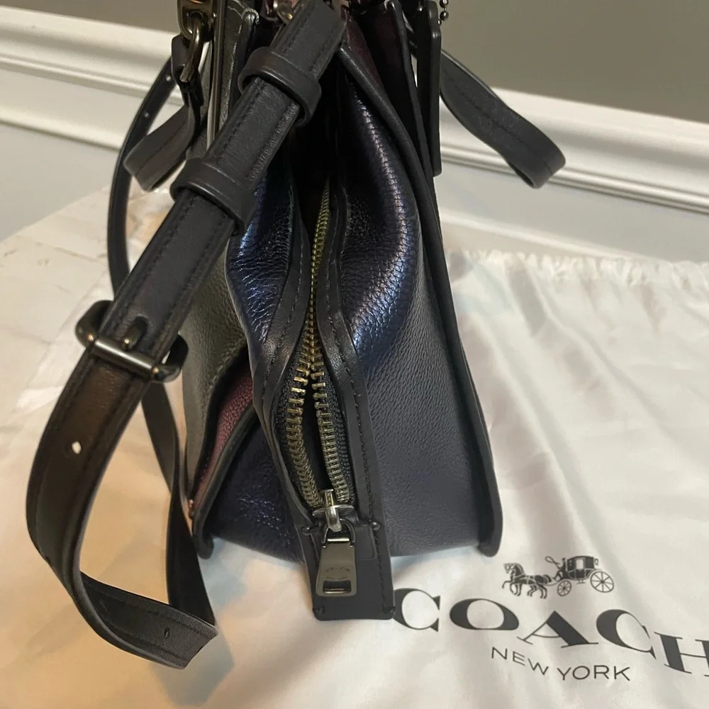 Coach Dreamer 36 Metallic Colorblock Shoulder Bag - Picture 5 of 8